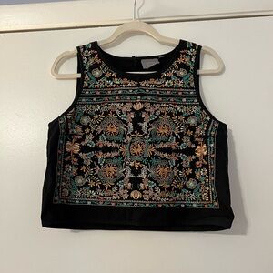 Anthropologie crop top